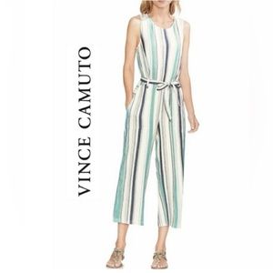Vince Camuto Striped Jumpsuit